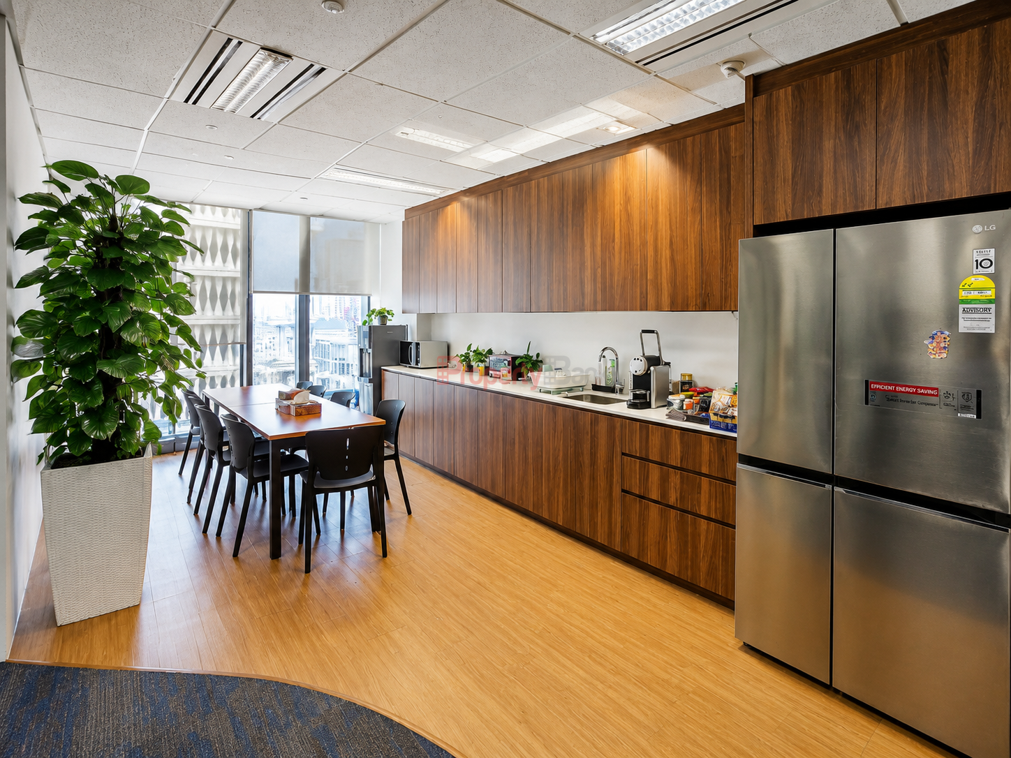 fitted office space at MYP Plaza