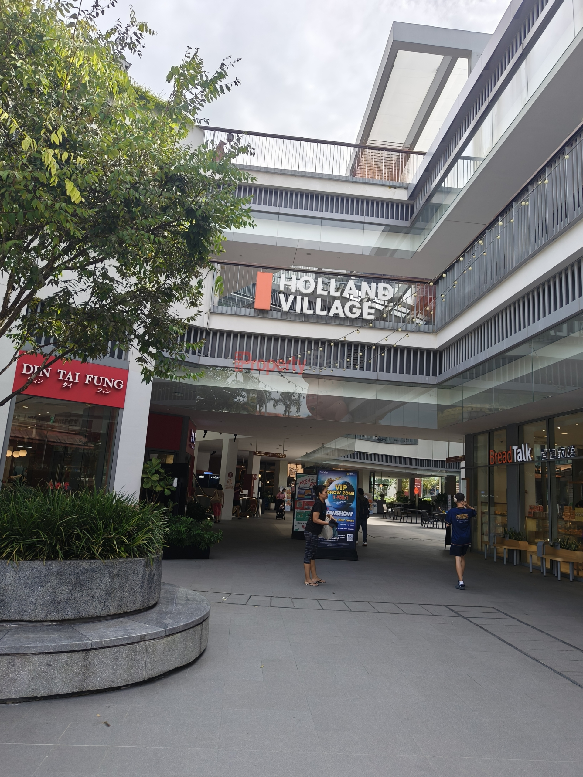 Holland Village MRT near One Holland Village retail space