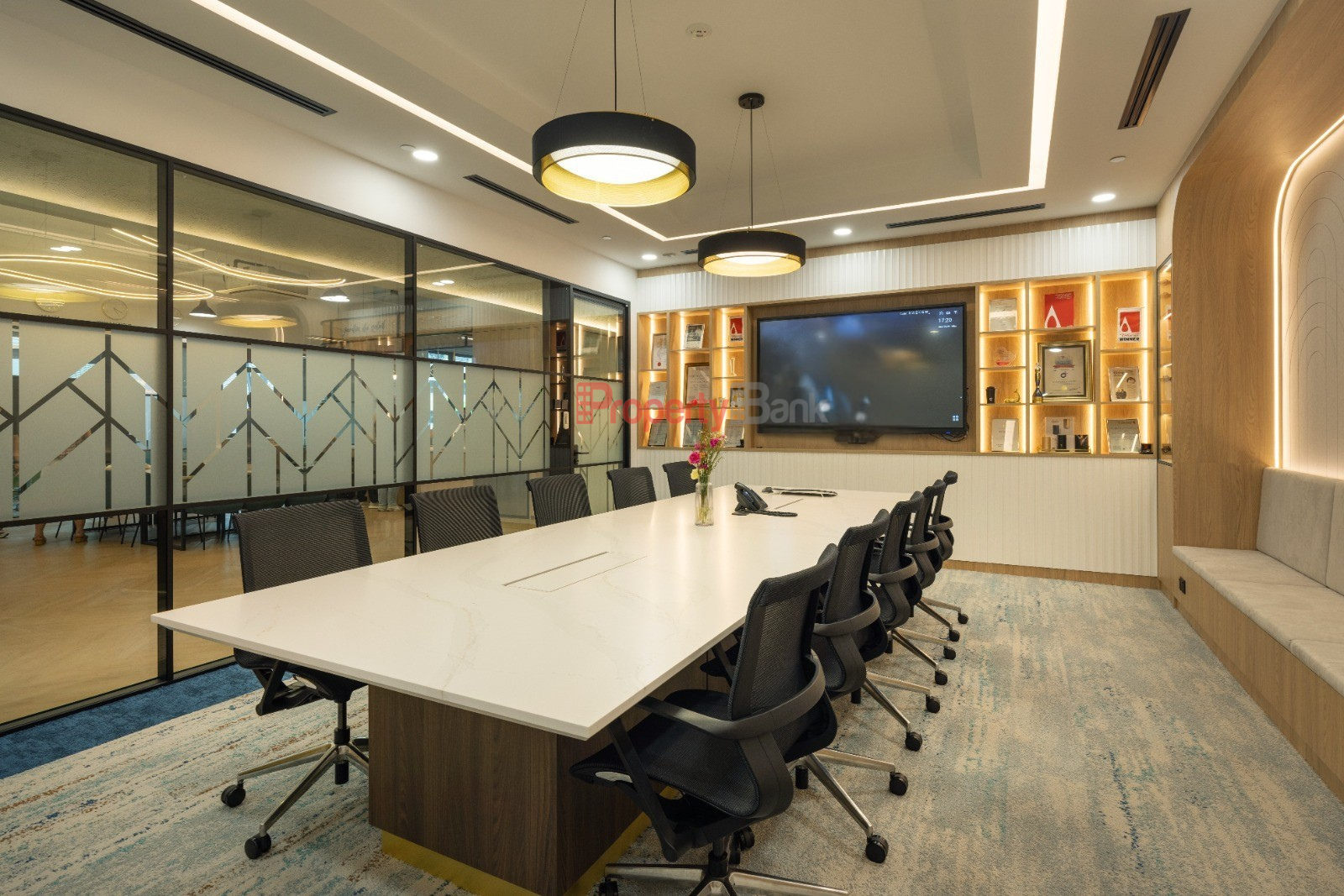 Existing meeting room in fitted Tai Seng office