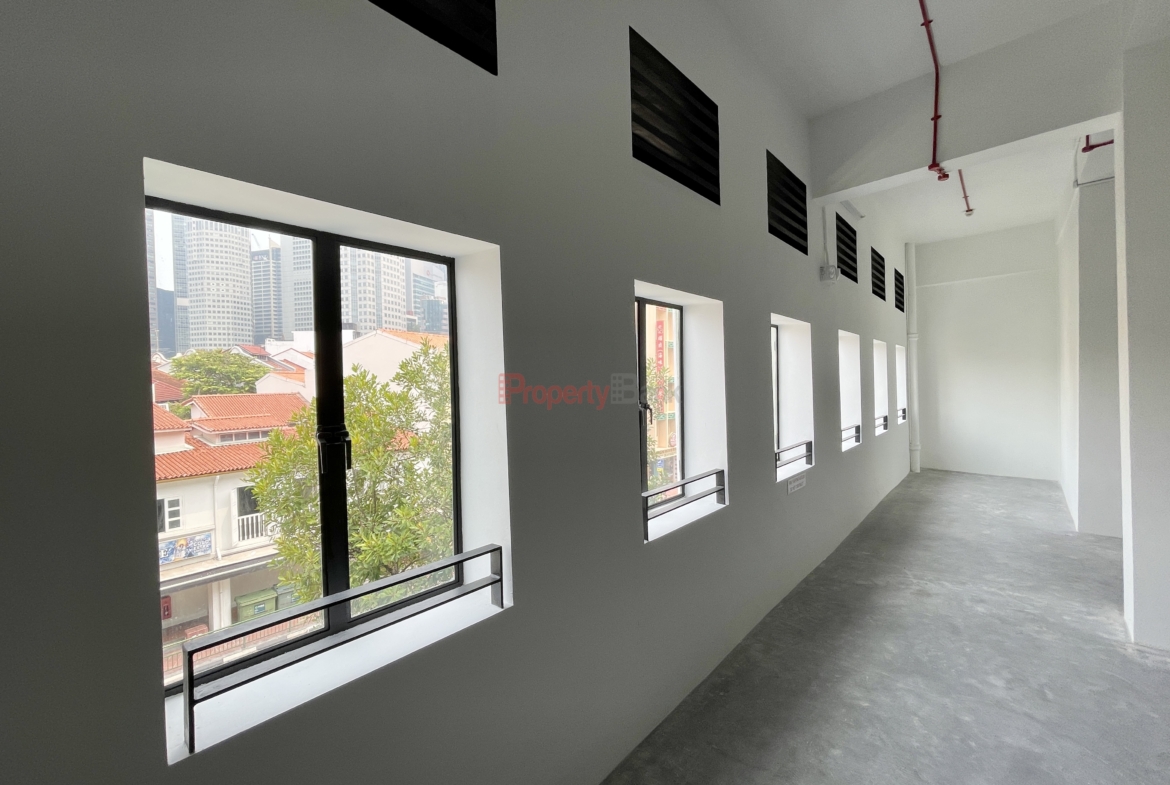 Whole-floor commercial space in Singapore CBD