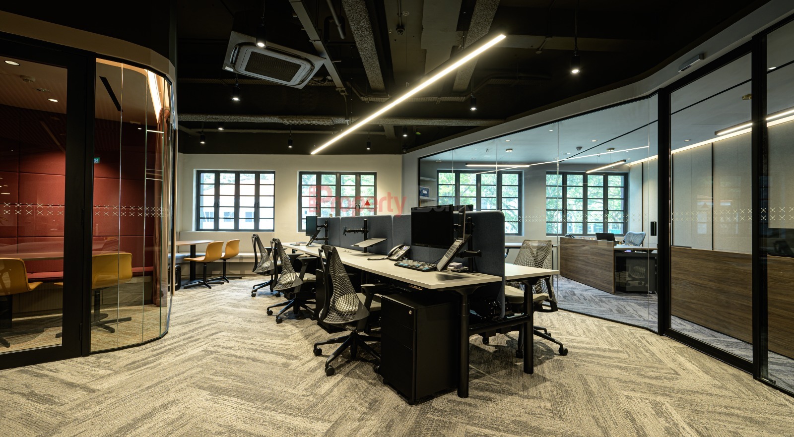 Fully fitted conservation shophouse office in Singapore CBD