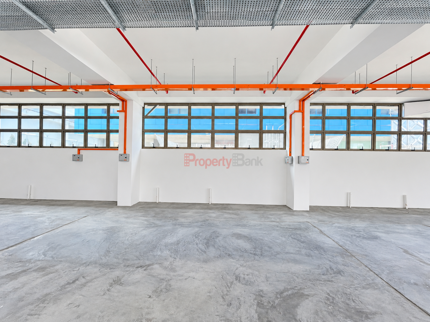 Interior of the fully air-conditioned canteen for rent