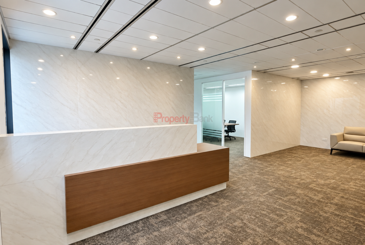 Partially fitted office in Raffles Place