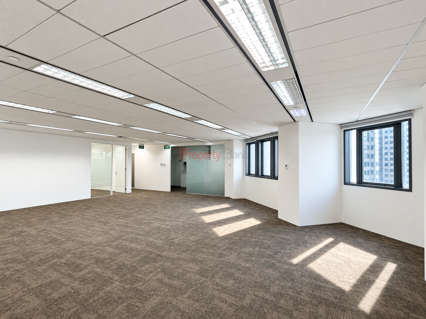 Approximately 4,198 sqft Raffles Place office floor plan
